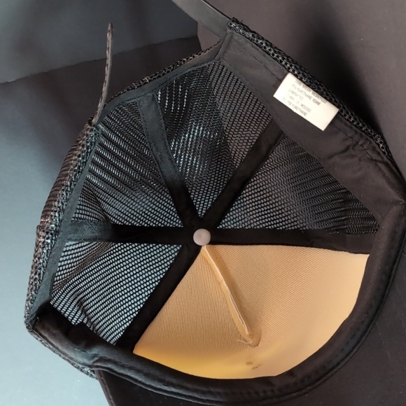 Hodgson Construction Wheatley Men's Black Mesh, Snapback Trucker Hat. - Picture 8 of 8